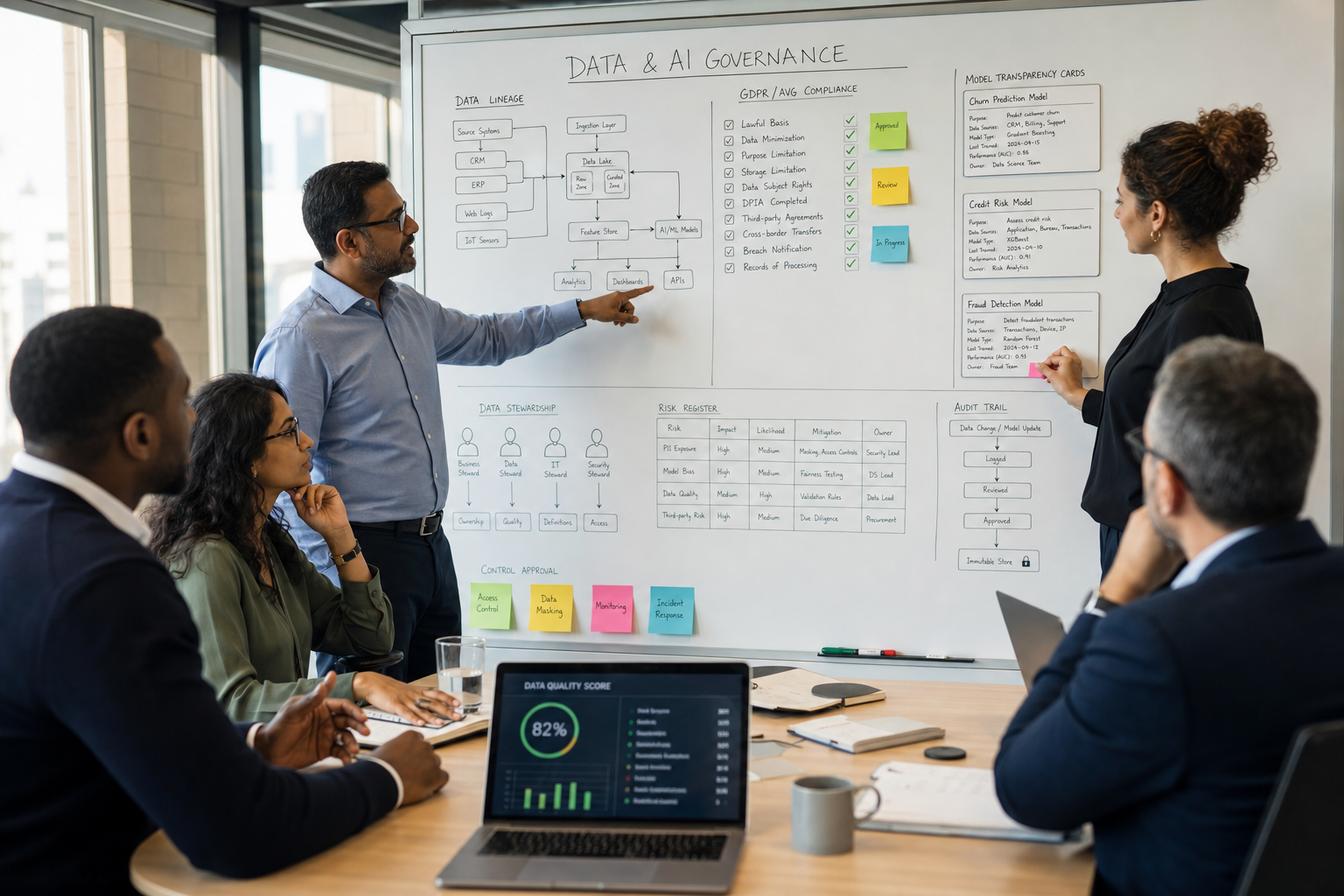 Data & AI governance framework opzetten
